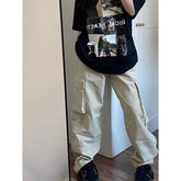Gerade geschnittene Vintage Y2K Cargohose